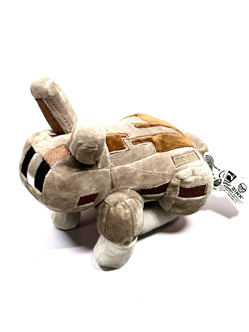 Minecraft Rabbit Plush JINX Mojang Tan Brown Bunny Stuffed Animal